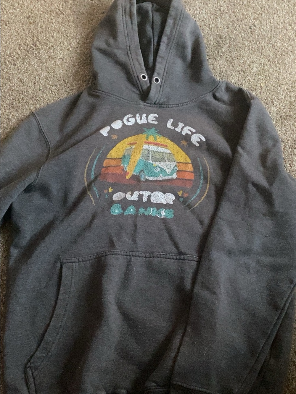 Outer Banks Black Graphic Hoodie ON HOLD DO NOT BUY!!!